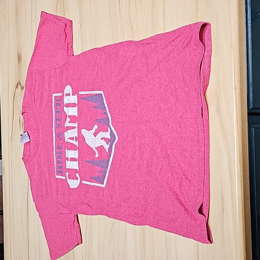 Fifth Sun Hide and Seek Champ  Bigfoot Shirt